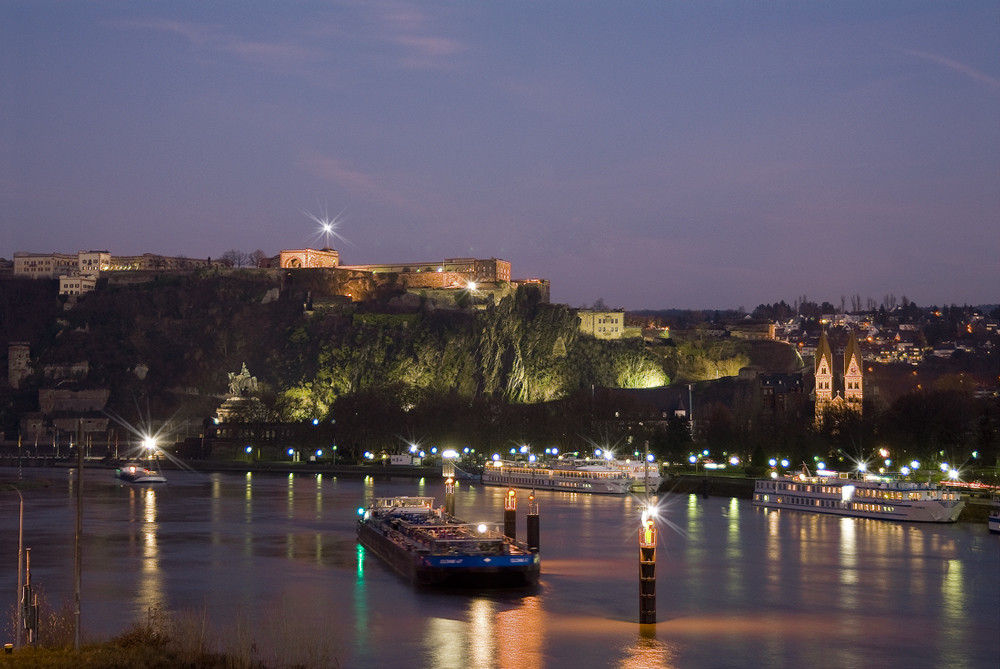 Festung Ehrenbreitstein in Koblenz