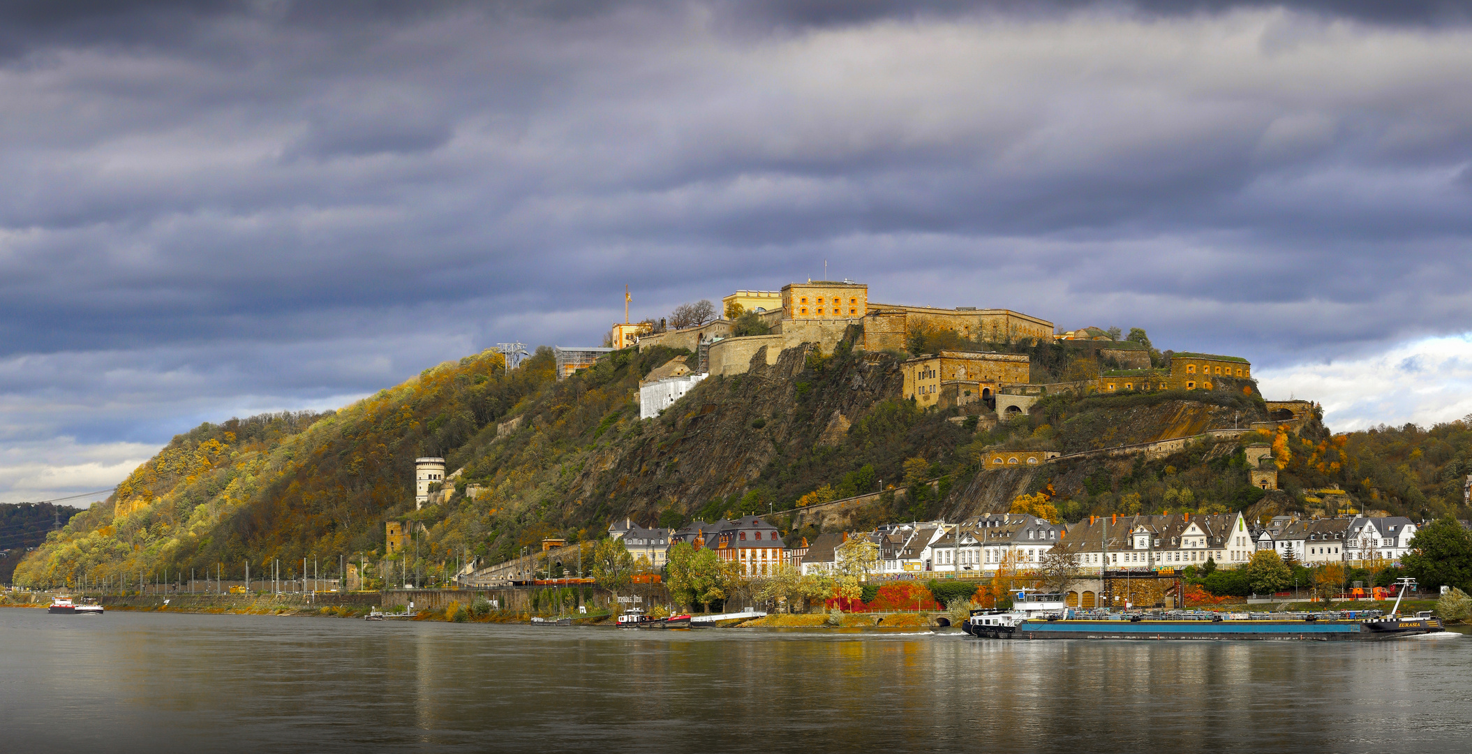 Festung Ehrenbreitstein in Koblenz