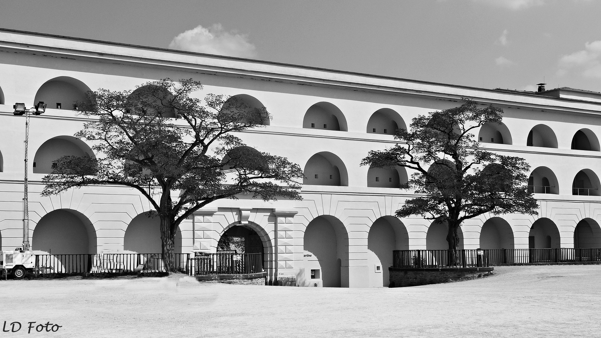 Festung Ehrenbreitstein  Kurtine 2 