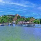 Festung Ehrenbreitstein und ein Vikinger