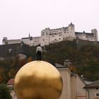 Festung Hohen Salzburg und einem Kunstwerk!