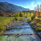 Festung Hohenaschau / Aschau im Chiemgau im Herbstlicht