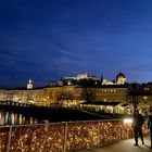 Festung Hohensalzburg bei Nacht