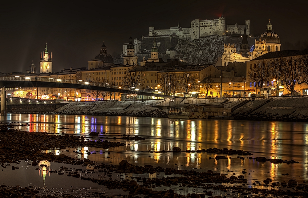 Festung Hohensalzburg im Winter