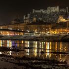 Festung Hohensalzburg im Winter