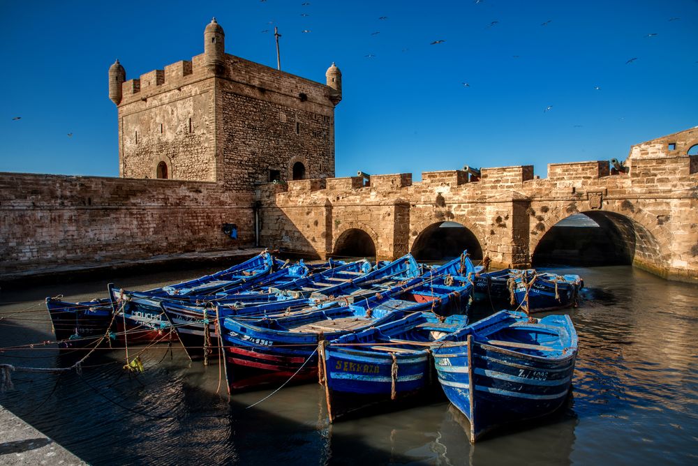 Festung im Hafen von Essaouira