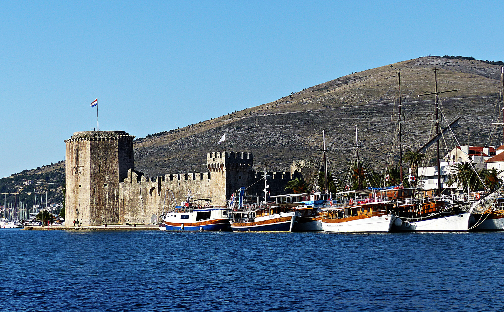 Festung Kamerlengo in Trogir 1