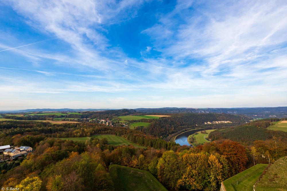 Festung Königstein  - Ausblicke (6)