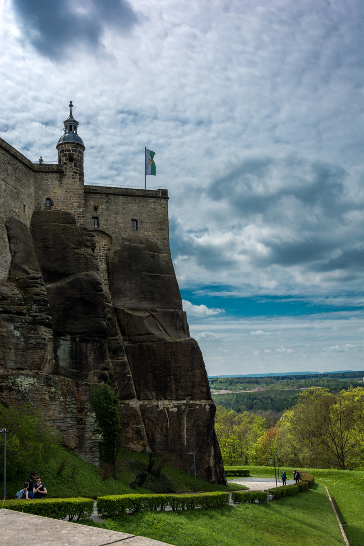 Festung Königstein bei Dresden