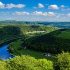 Festung Königstein: Blick auf Elbschleife und Lilienstein