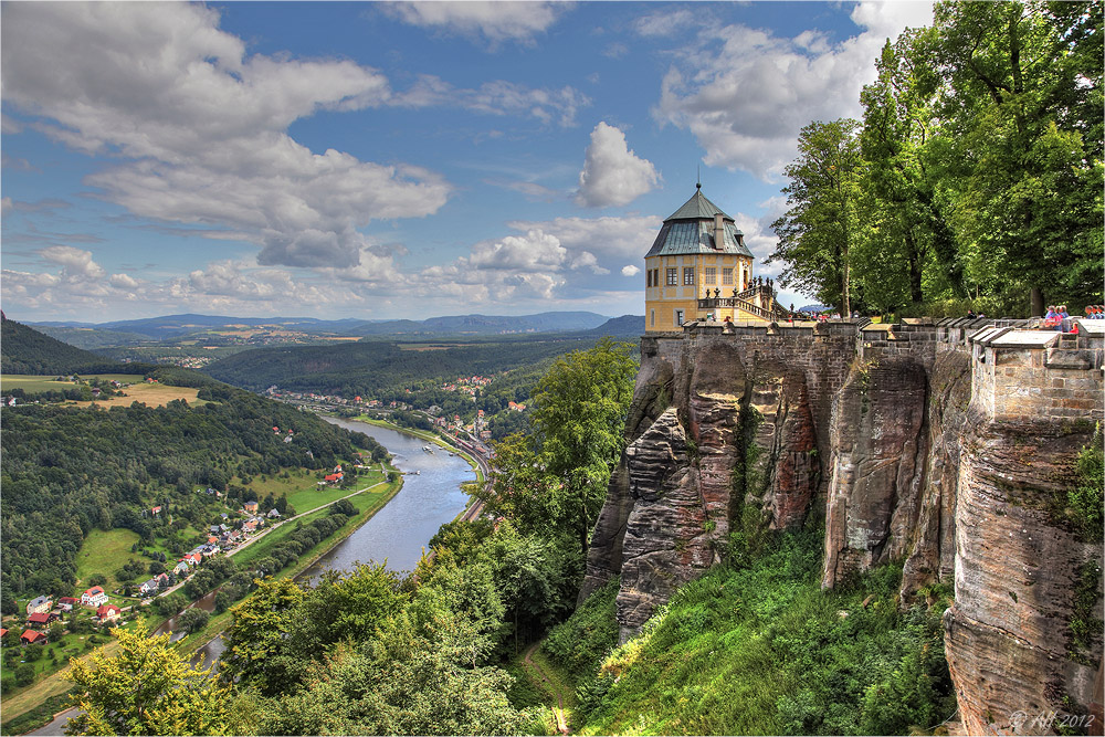 Festung Königstein - die Friedrichsburg