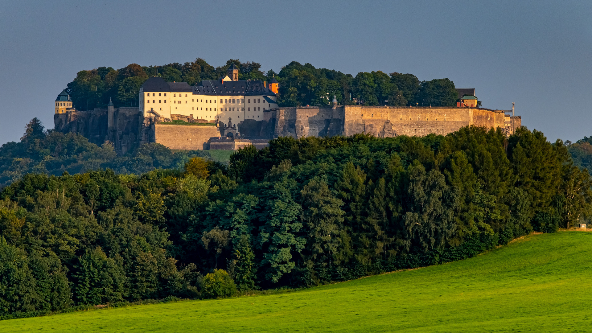 Festung Königstein Foto & Bild wald, bäume, natur Bilder auf