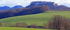 Festung Königstein, Gorisch und Papststein drei leicht zu erreichende Gipfel...