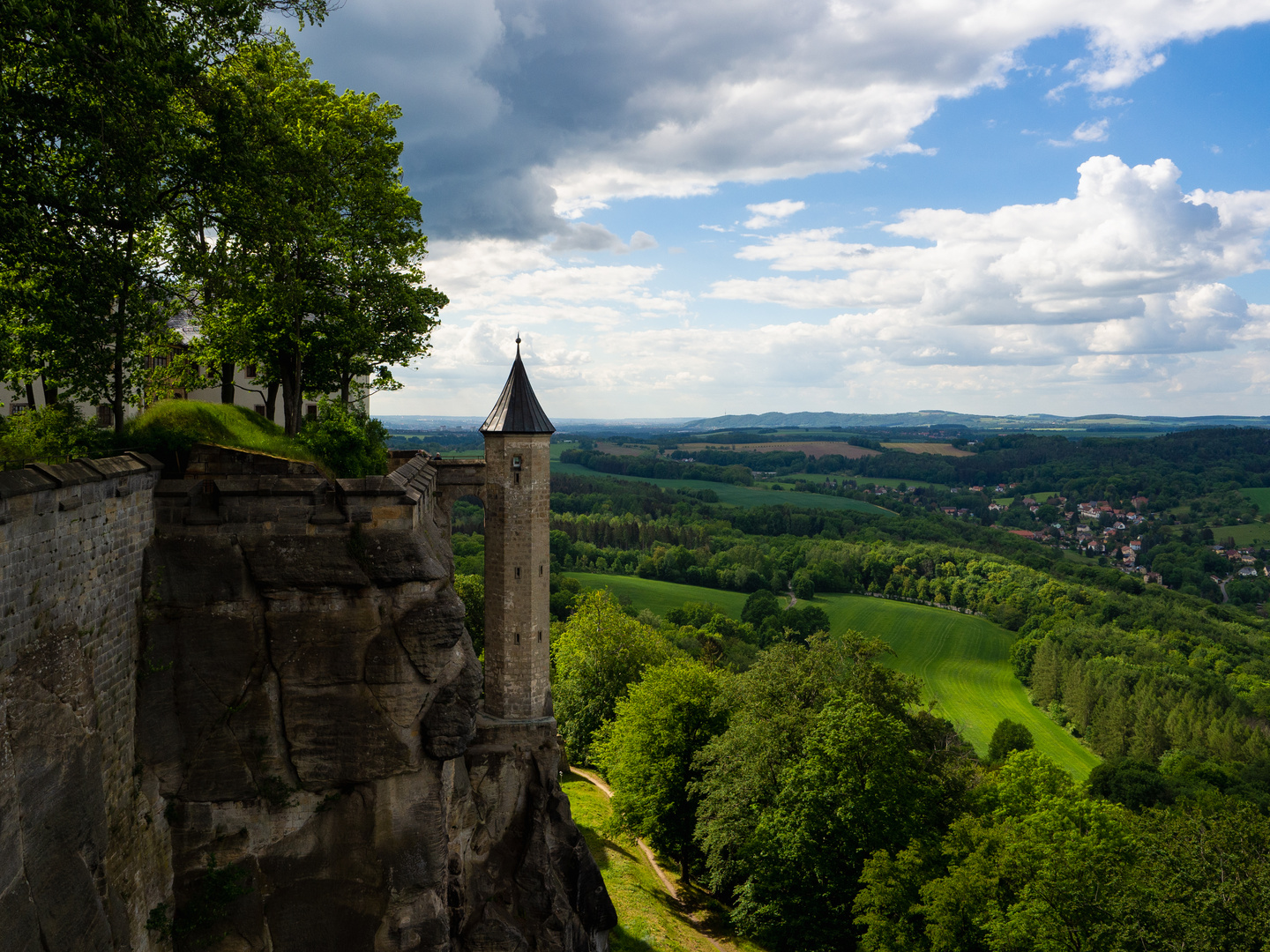 Festung Königstein in der Sächsischen Schweiz