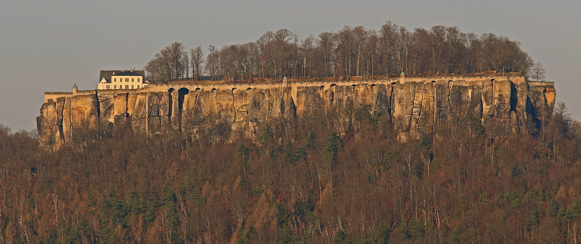 Festung Königstein mal ganz groß...in der Sächsischen Schweiz