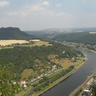 Festung Königstein - Sicht auf den Tafelberg