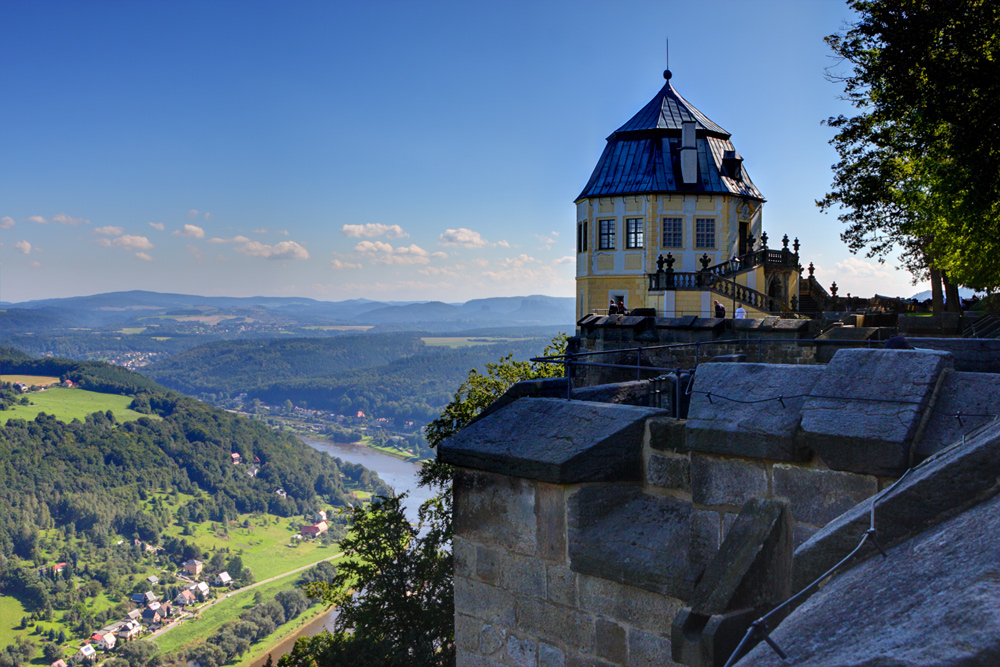 Festung Königstein Sommer 2010