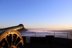 Festung Königstein Sonnenaufgang