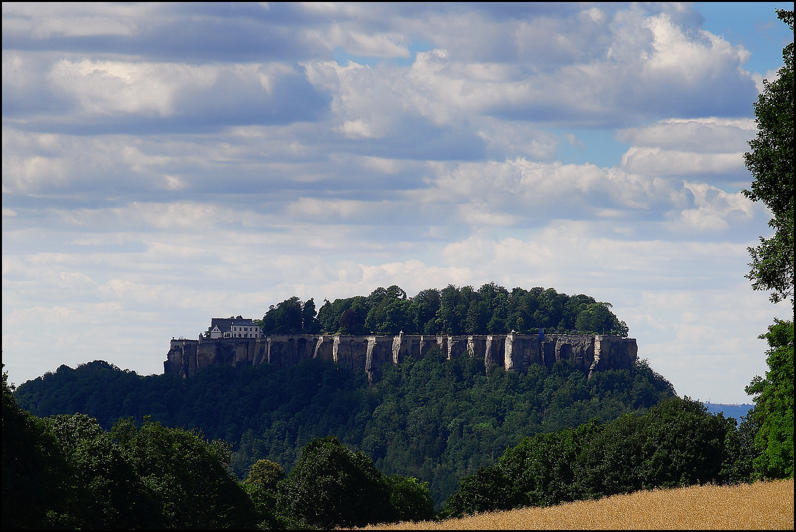 Festung Königstein Südseite