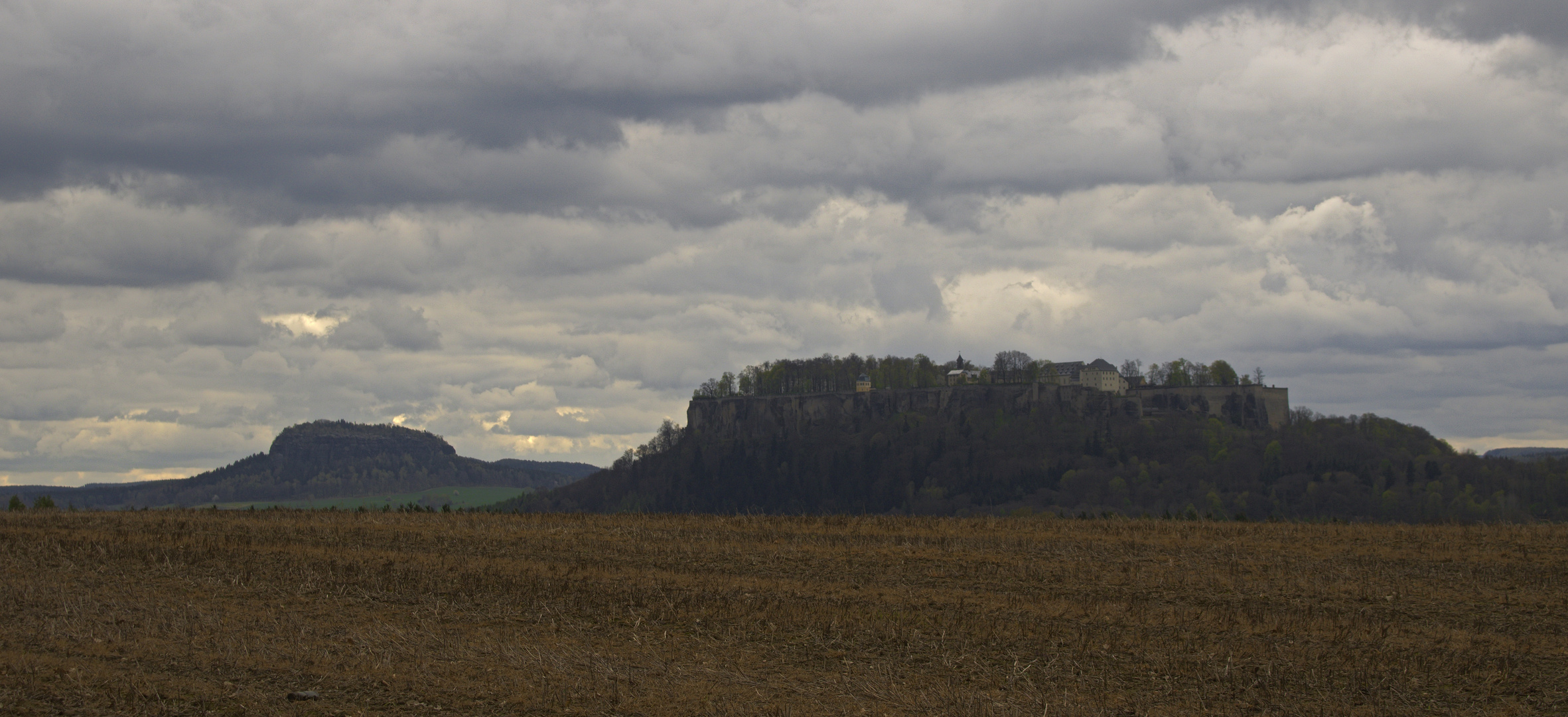 Festung Königstein und der Lilienstein