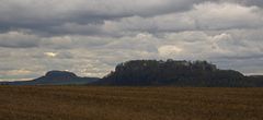 Festung Königstein und der Lilienstein