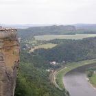 Festung Königstein und die Elbe