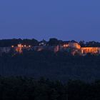 Festung Königstein zur Blauen Stunde