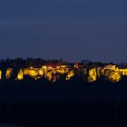 Festung Königstein zur blauen Stunde