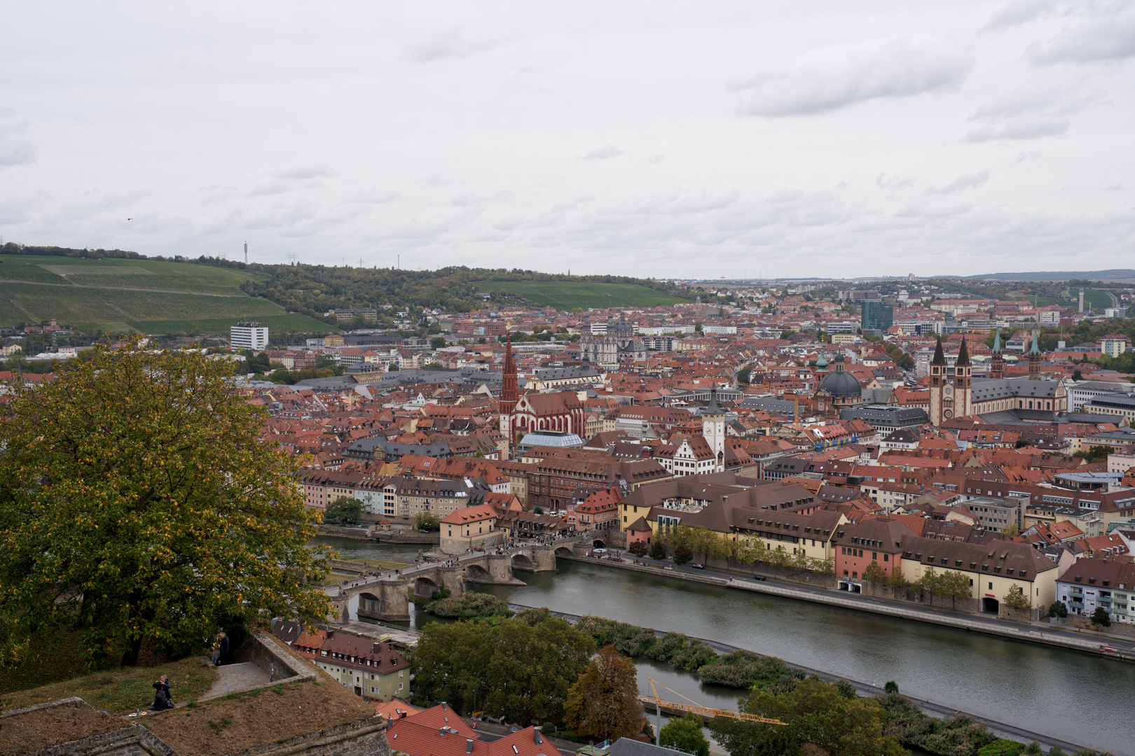 Festung Marienberg 8 Blick auf Würzburg