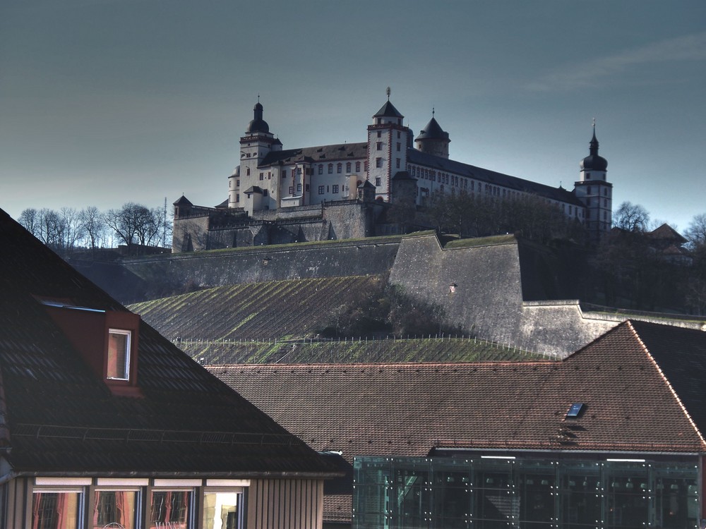 Festung Marienberg in HDR