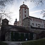 " Festung Marienberg und Stadtblick aus der Burgperspektive Würzburg "