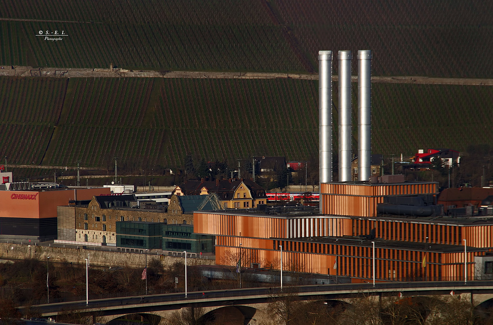 " Festung Marienberg und Stadtblicke aus der Burgperspektive Würzburg "