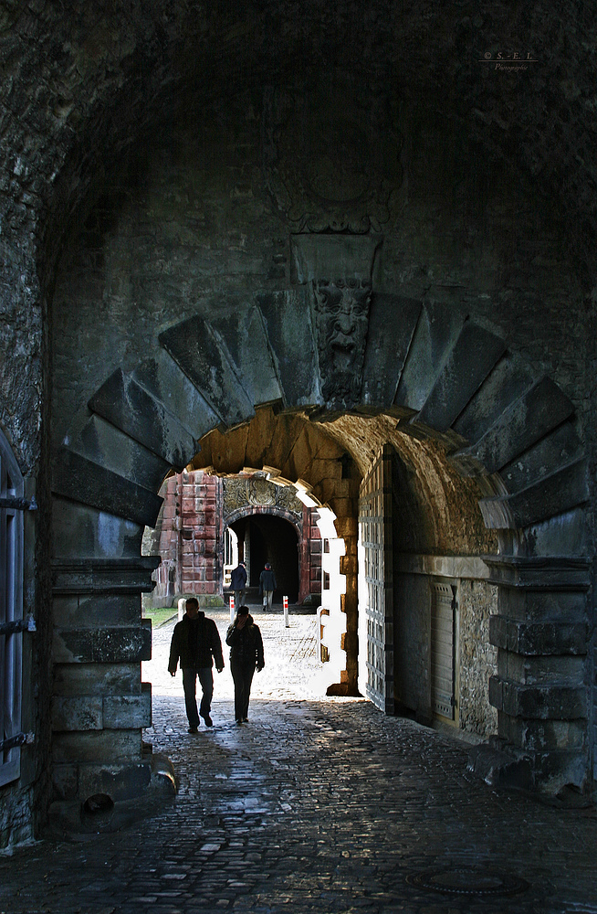 " Festung Marienberg und Stadtblicke aus der Burgperspektive Würzburg "