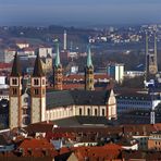 " Festung Marienberg und Stadtblicke aus der Burgperspektive Würzburg "