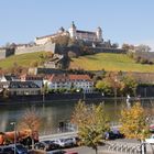 Festung Marienberg zu Würzburg im Herbst