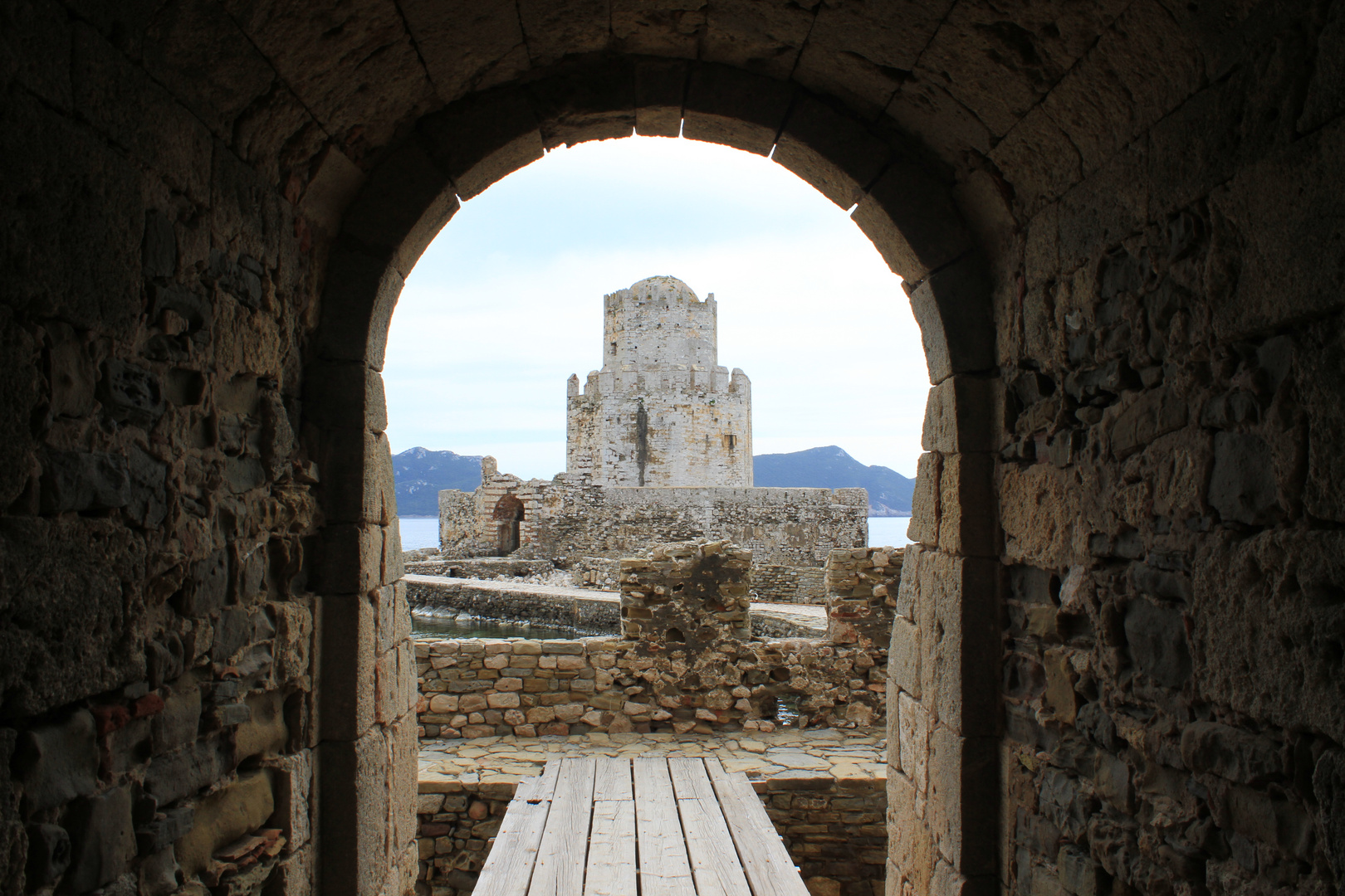 Festung Methoni - Bourtzi Turm