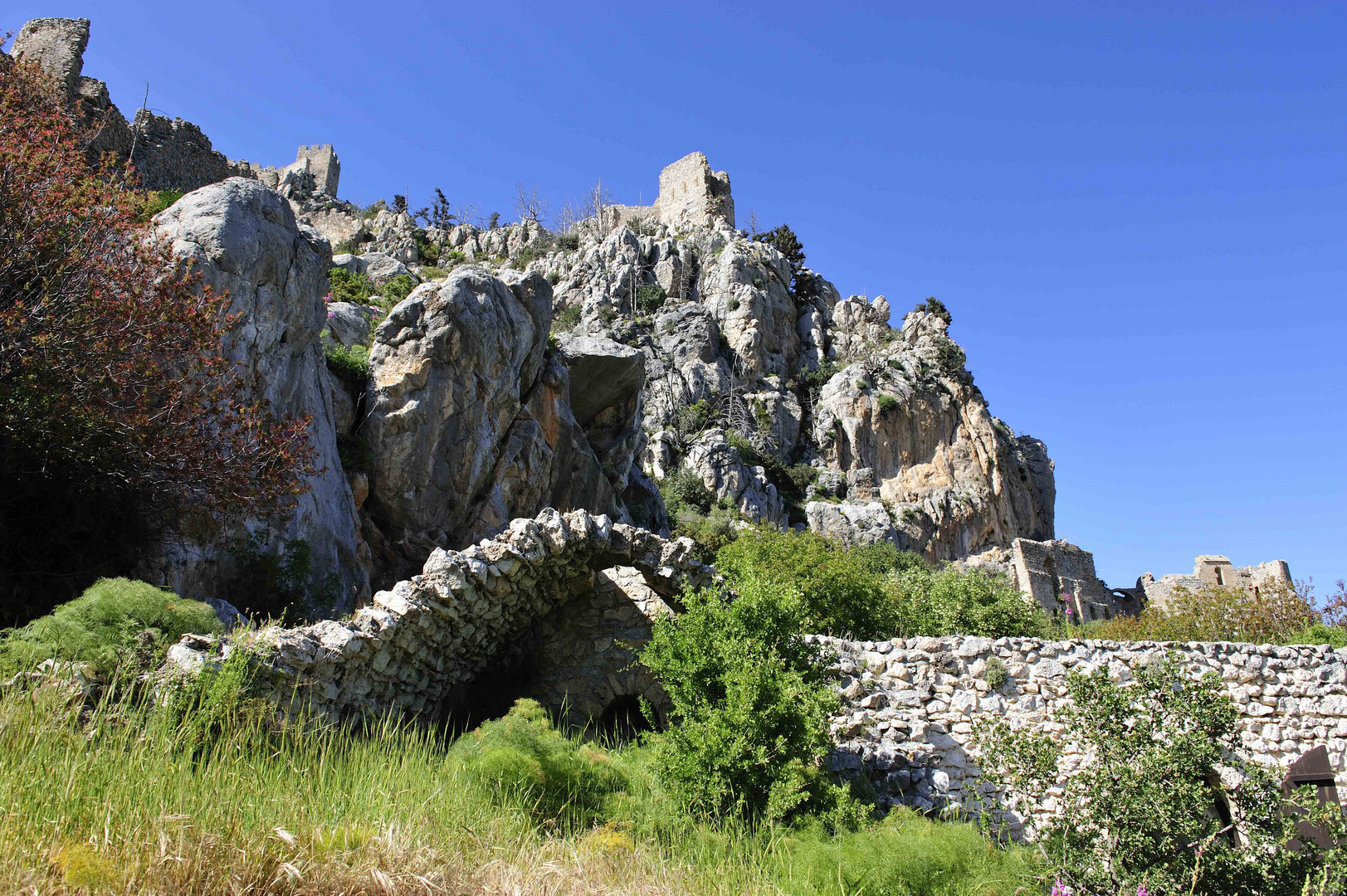 Festung St. Hillarion über Kyrenia