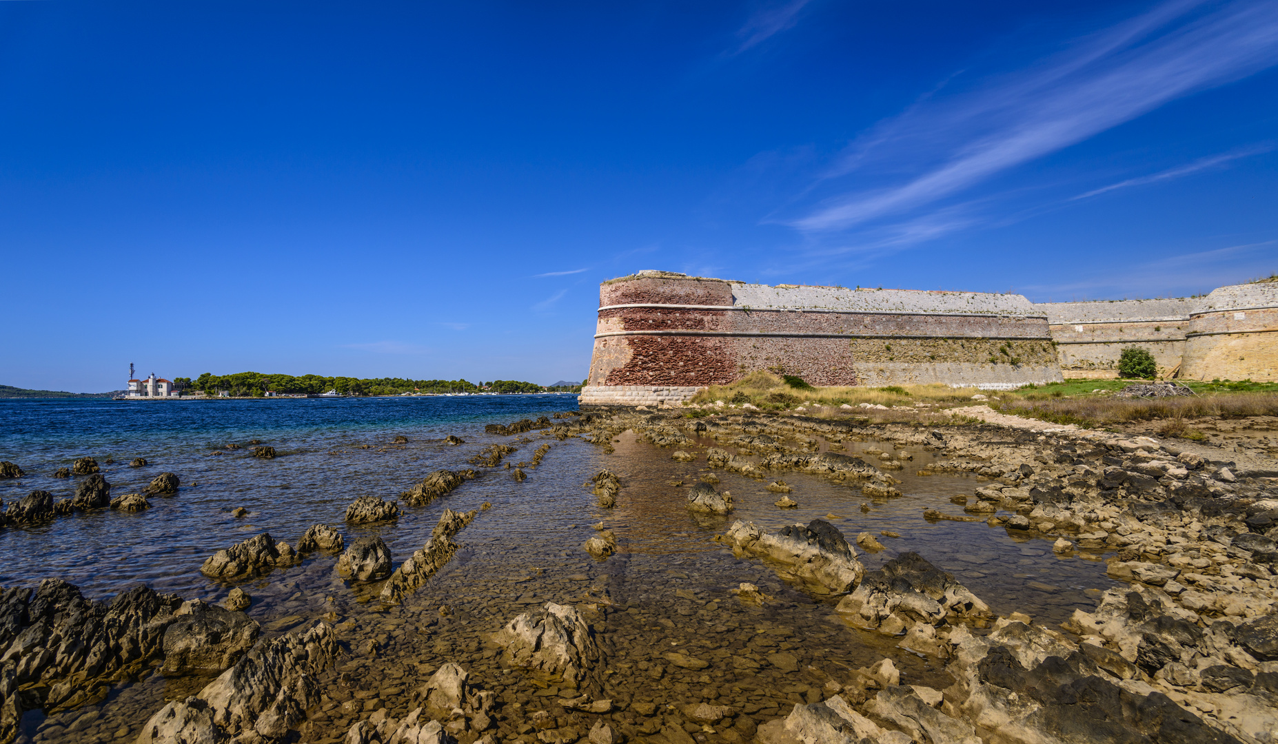 Festung Sveti Nikola, Sibenik, Dalmatien, Kroatien