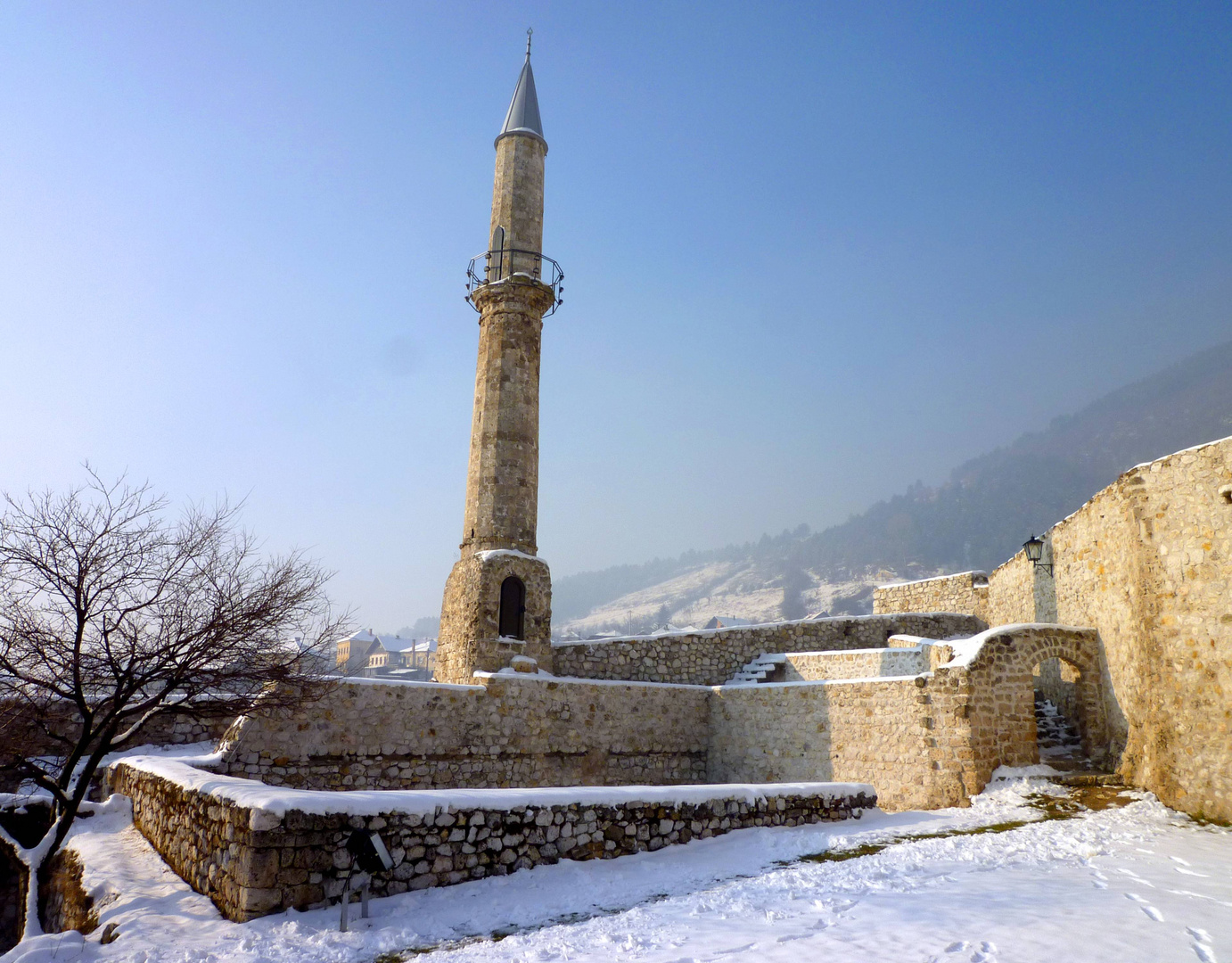 Festung über Travnik ...