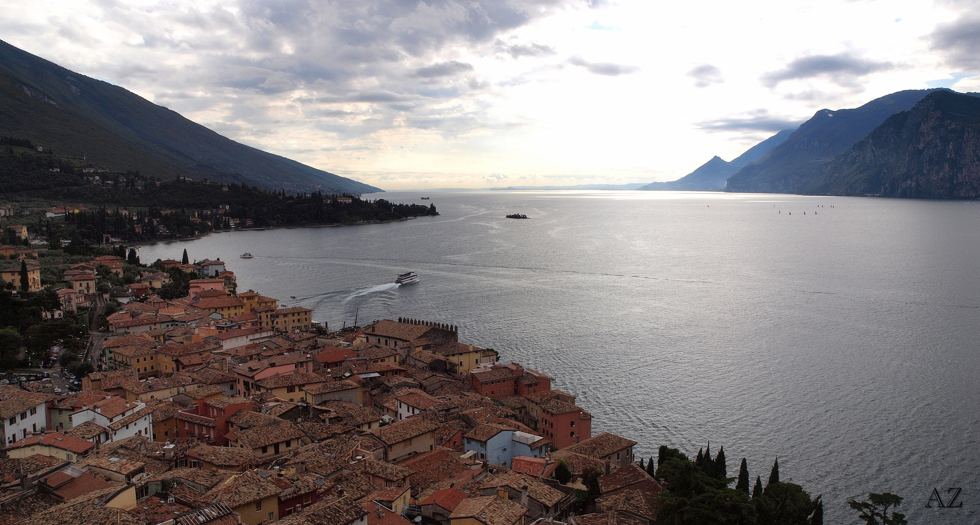 Festungsblick in Malcesine