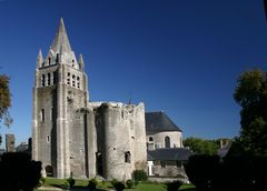 Festungskirche von BEAUGENCY in der Nähe von Orleans