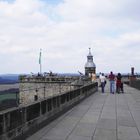 Festungsmauer Königstein Elbsandsteingebirge