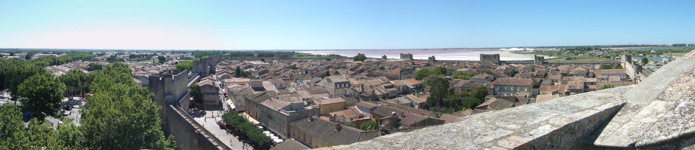 Festungsrundgang in Aigues-Mortes