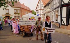 -Festwagen der Schweinkasse-