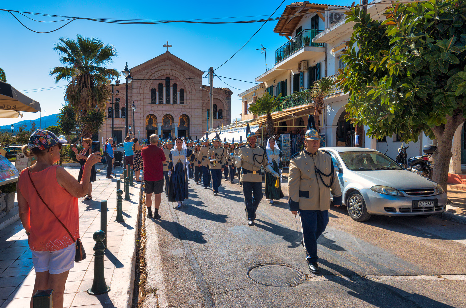 Festzug in Zakynthos