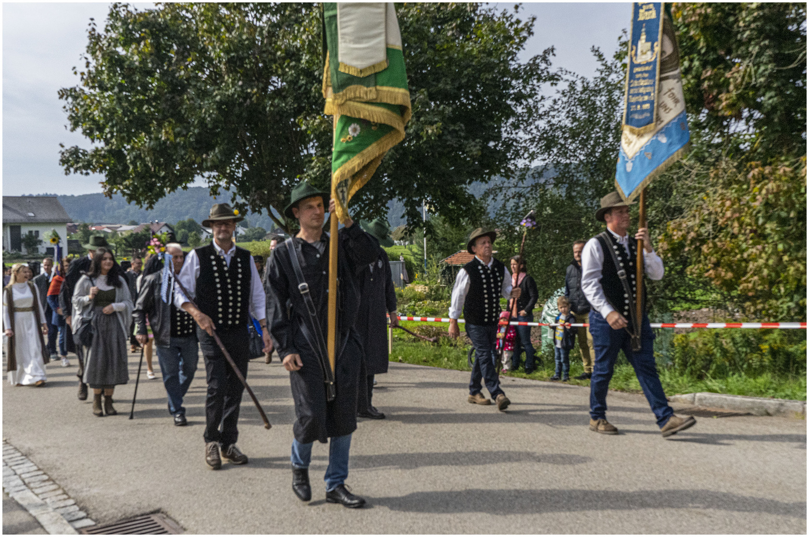 Festzug zum Lamm-Abtrieb