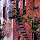 Fetching Femme + Fire Escape - A Village Sighting...