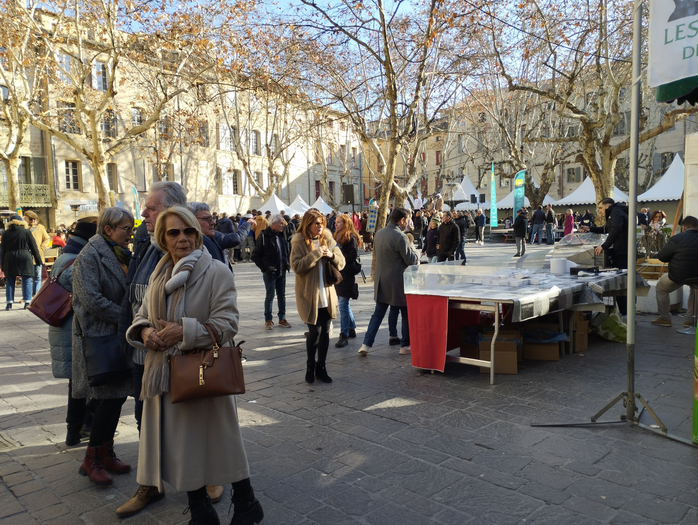 Fete de la truffe à Uzès ...