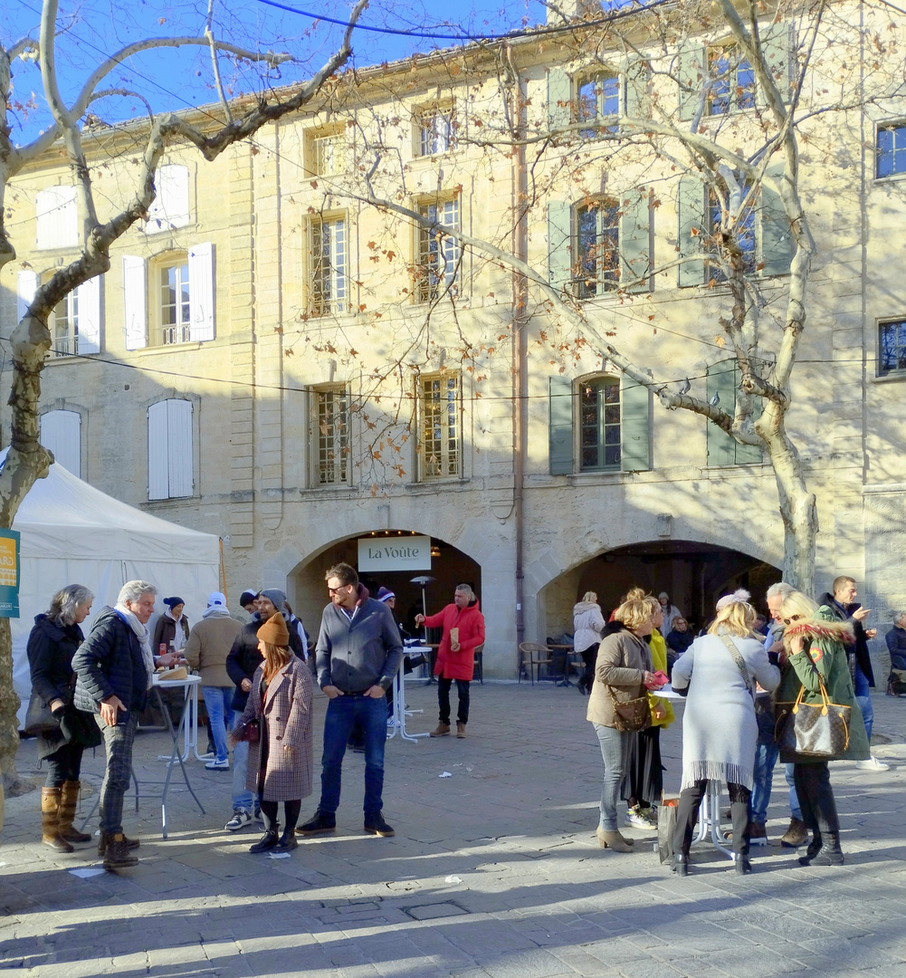 Fete de la truffe à Uzès ...