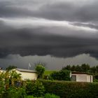 Fette Wolke im Garten